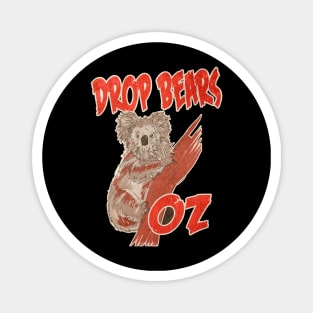 Ozzie Drop Bear Magnet